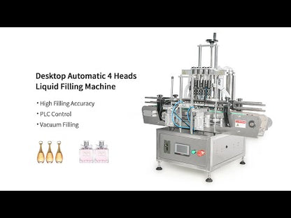 ZONESUN ZS-DTZL500 Desktop Automatic Vacuum Perfume Liquid Filling Machine