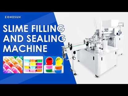 Crystal mud filling sealing machin