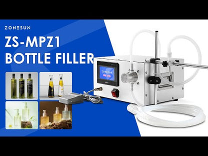 ZONESUN ZS-MPZ1 Semi Automatic Magnetic Pump Liquid Filling Machine