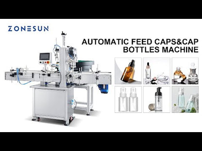 ZONESUN ZS-XG16E Automatic Capping Machine With Customizable Vibratory Cap Feeder