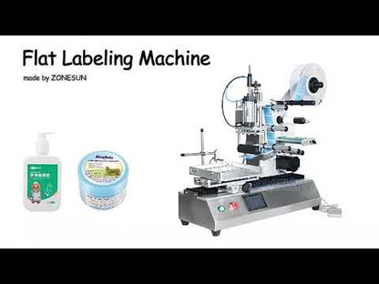 ZONESUN ZS-TB180 Desktop Semi-automatic Flat Surface Labeling Machine