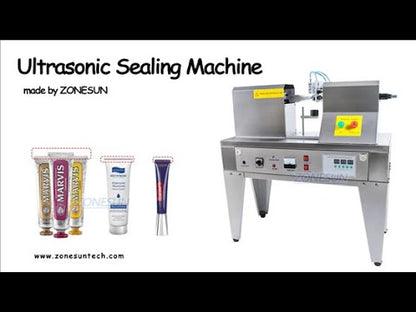 ZONESUN ZS-QDFM125 Ultrasonic Plastic Tube Sealing Machine