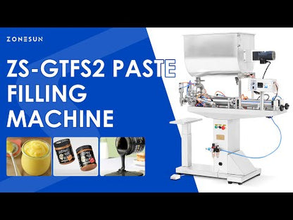 ZONESUN ZS-GTFS2 Semi-automatic Paste Piston Filling Machine