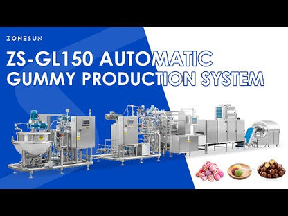 ZONESUN ZS-GL150 Gummy Packaging Machine Candy Production Line