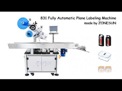 ZONESUN ZS-TB831 Automatic Flat Surface Labeling Machine  For Normal Transparent Label（Best Offer）