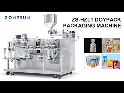 ZONESUN ZS-HZL1 Máquina automática de sellado y llenado de pasta Doypack