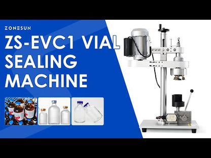 ZONESUN ZS-EVC1 Electric Vial Crimping Machine Flip-off Cap Sealing Machine