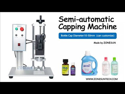 ZONESUN ZS-XG450 Custom Semi-automatic Capping Machine