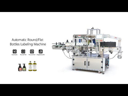 ZONESUN ZS-TB990 Automatic Round Square Bottles Labeling Machine