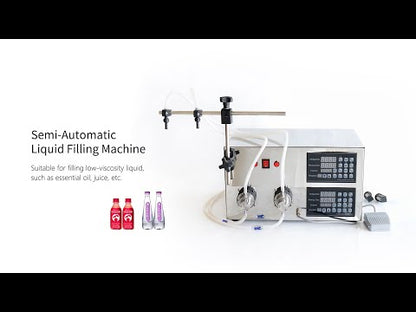 ZONESUN ZS-YG2 2 Nozzles Magnetic Pump Liquid Filling Machine