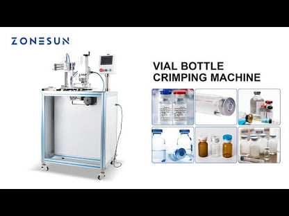 ZONESUN ZS-YG200 Automatic Pneumatic Penicillin Bottle Capping Machine