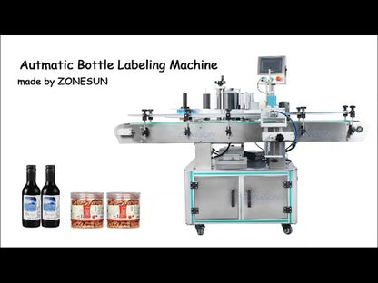 ZONESUN ZS-TB260Z Automatic Round Bottles Positioning and Labeling Machine