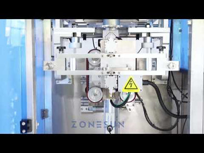 ZONESUN ZS-420GSY Autoamtic Paste Filling Sealing Machine With Tank & Feeding Pump