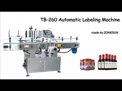 ZONESUN ZS-TB260 Automatic Double Side Round Positioning And Labeling Machine（Best Offer）