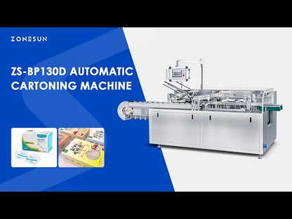 ZONESUN ZS-BP130D Horizontal Automatic Carton Sealing Packaging Machine