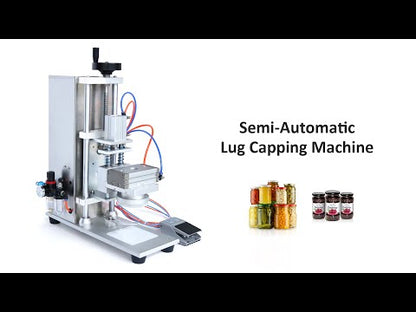 ZONESUN ZS-XG450D Semi Automatic Desktop Glass Bottle Twist Off Can Capping Machine