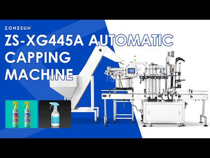 ZONESUN Trigger Sprayer Bottle Capping Machine ZS-XG445A