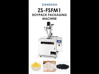 ZONESUN ZS-FSFM1 Powder Filling and Sealing Machine Doypack Packaging