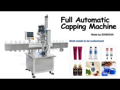 ZONESUN 18-70mm Custom Pneumatic Full Automatic Electric Capping Machine