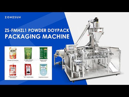 ZONESUN ZS-FMHZL1 Automatic Powder Filling & Doypack Feeding Sealing Machine