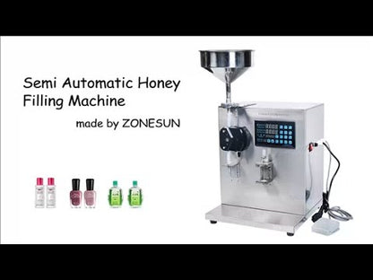 ZONESUN ZS-NP1 3-200ml Semi Automatic Peristaltic Pump Liquid  Filling Machine