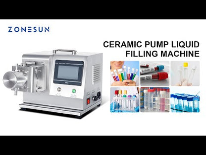 ZONESUN ZS-CPYT1 Single Nozzle Ceramic Pump Liquid Filling Machine