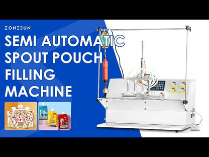 ZONESUN Spout Pouch Filling and Capping Machine ZS-ASP4