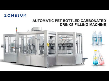 ZONESUN ZS-AFMC Autoamtic PET Máquina de llenado de bebidas carbonatadas embotelladas