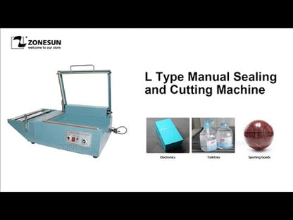 ZONESUN UDFQ-500-350 L Type Manual Sealing Cutting Machine