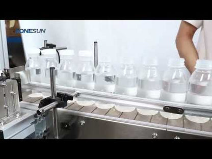 ZONESUN Automatic Rotary Square Round Bottle Unscrambler For Production Line