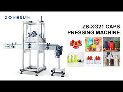 ZONESUN ZS-XG21 Automatic Cap Pressing Capping Machine