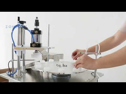 ZONESUN ZS-AFC1C Automatic 2-In-1 Magnetic Pump Liquid Filling Capping Machine