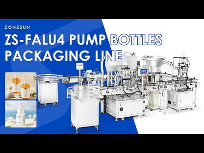 ZONESUN ZS-FALU4 Pump Bottle Packaging Production Line