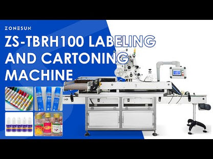 ZONESUN ZS-TBRH100 Horizontal Round Tube Labeling Machine