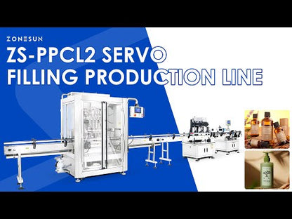 Automatic Filling Capping and Labelling Machine