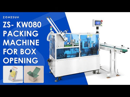 ZONESUN ZS-KW080 Top Loading Cartoning Machine