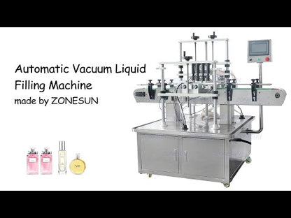 ZONESUN ZS-YTZL4A 4 Heads Vacuum Liquid Filling Machine