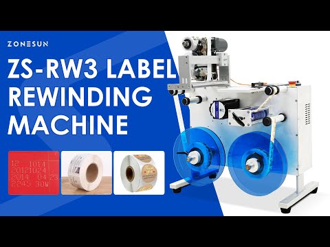 Label Rewinding Machine