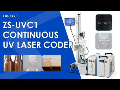 ZONESUN ZS-UVC1 UV Laser Coding Machine Continuous Coder