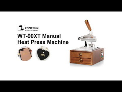 ZONESUN WT-90XT Light-type Hot Stamping Machine With Drawer