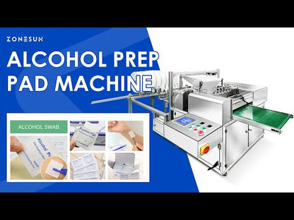 ZONESUN ZS-ZMJ1 Automatic Horizontal Alcohol Pre Pads Packaging Machine