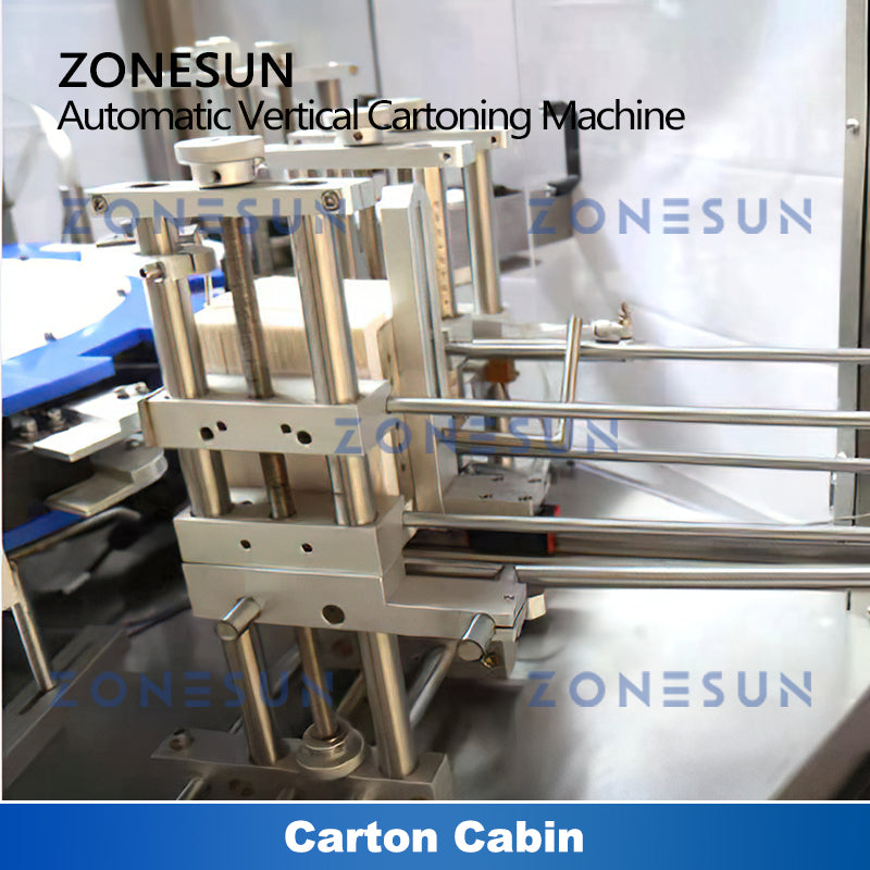 Máquina automática de envasado y sellado de cajas de cartón ZONESUN ZS-ZHJ50D 