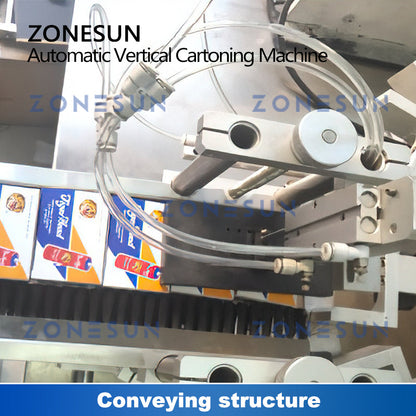 ZONESUN ZS-ZHJ50D Automatic Carton Box Sealing Packaging Machine