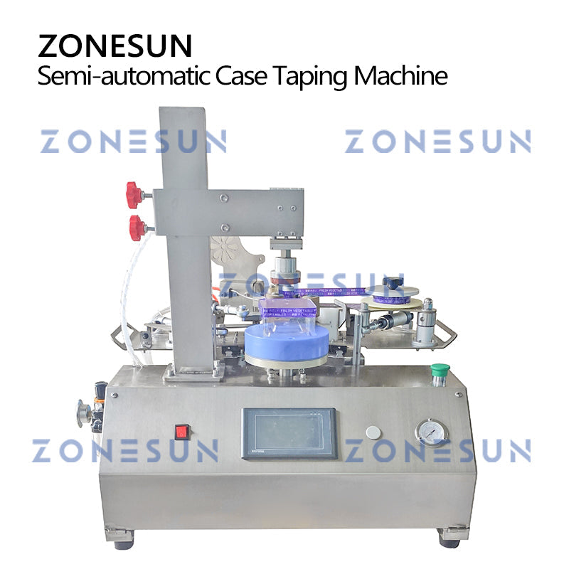 ZONESUN ZS-FH020 Máquina de sellado de cinta de caja semiautomática 