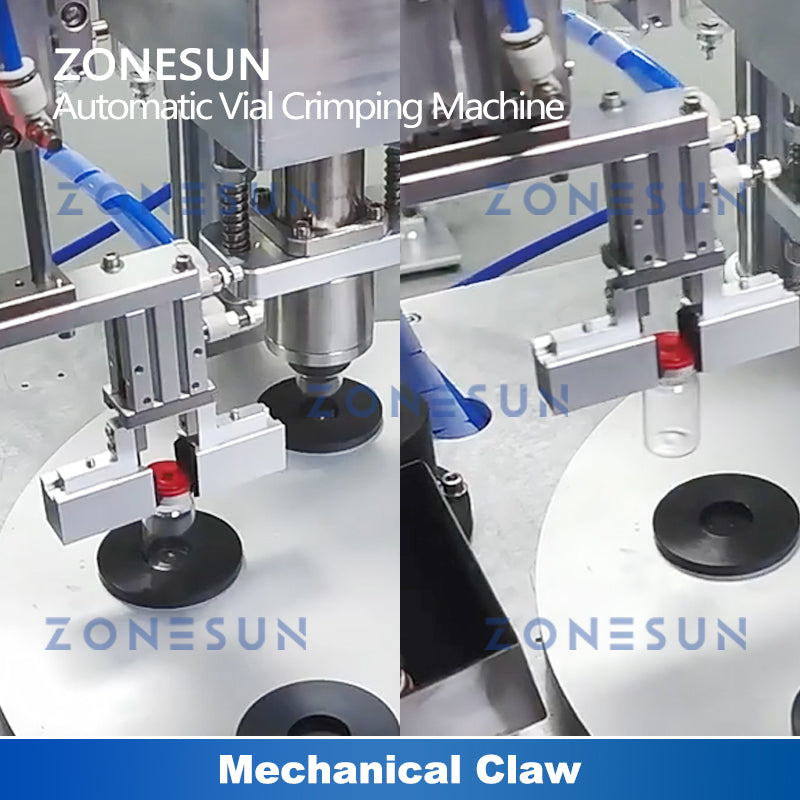 ZONESUN ZS-YG200 Automatic Pneumatic Penicillin Bottle Capping Machine