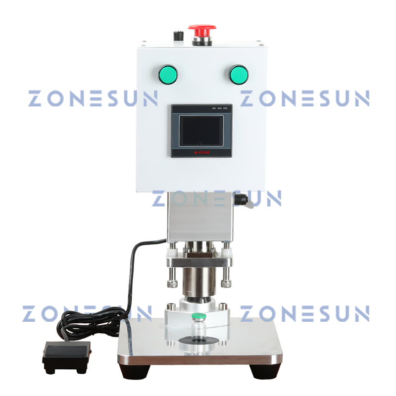 ZONESUN ZS-YG80D Manual Electric Penicillin Bottle Capping Machine