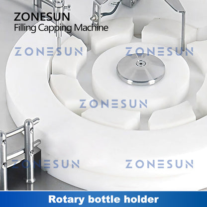 ZONESUN ZS-XBFC20 Automatic Ceramic Pump Liquid Penicillin Filling Capping Machine with Bottle Unscramber