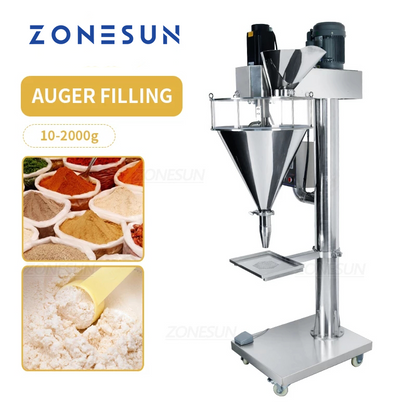 ZONESUN ZS-FM100L Semi Automatic Powder Filling Machine（Best Offer）