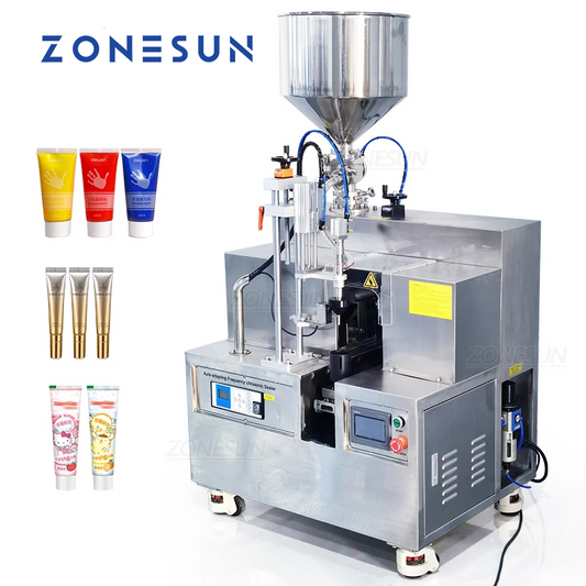 ZONESUN ZS-FS002U Máquina automática de llenado de tubos blandos y sellado ultrasónico 