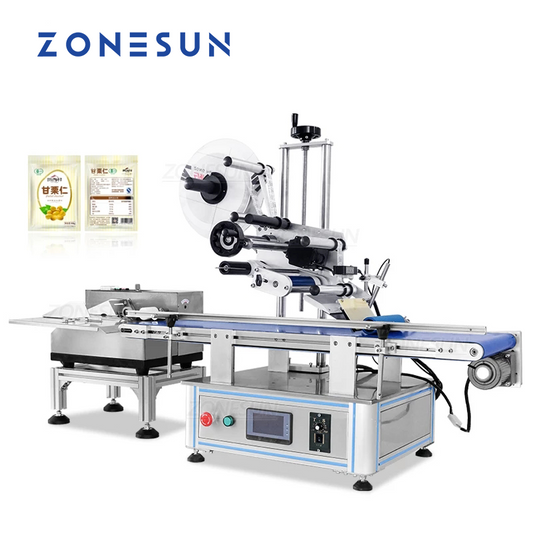 ZONESUN ZS-TB180PBF Máquina automática de paginación y etiquetado de papel plano 